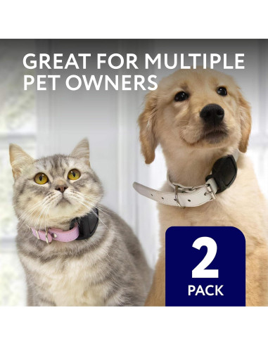 Estuche de Silicona Impermeable IMPRESA para Collar de Perro - Negro - Compatible con Eufy y Petloc8 GPS