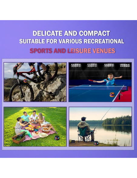 Altavoz Bluetooth Magnético LENOLL Naranja 3W con RGB