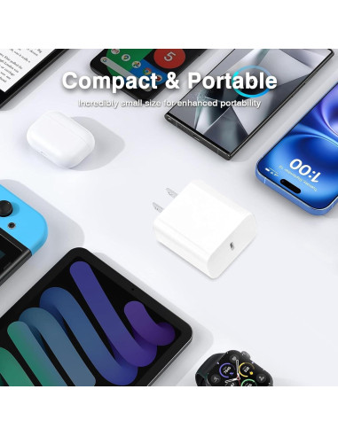 Paquete de 3 Cargadores de Pared USB-C 30W CYQAPC