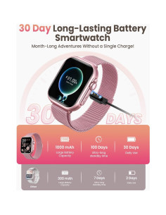 Reloj Inteligente Banlvs G62 1.85" Fitness IP68 Rosa 2