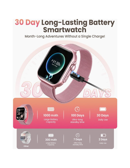 Reloj Inteligente Banlvs G62 1.85" Fitness IP68 Rosa Reloj Inteligente Banlvs G62 1.85" Fitness IP68 Rosa