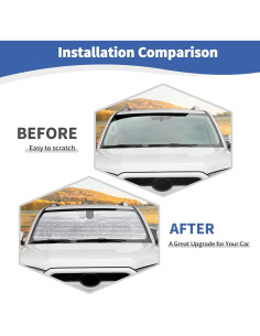 Protector Solar de Parabrisas RT-TCZ para Toyota 4Runner 2010-2023 2