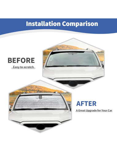 Protector Solar de Parabrisas RT-TCZ para Toyota 4Runner 2010-2023