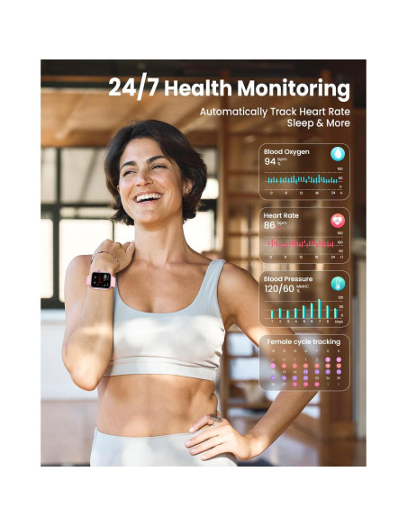 Reloj Inteligente Banlvs G62 1.85" Fitness IP68 Rosa Reloj Inteligente Banlvs G62 1.85" Fitness IP68 Rosa