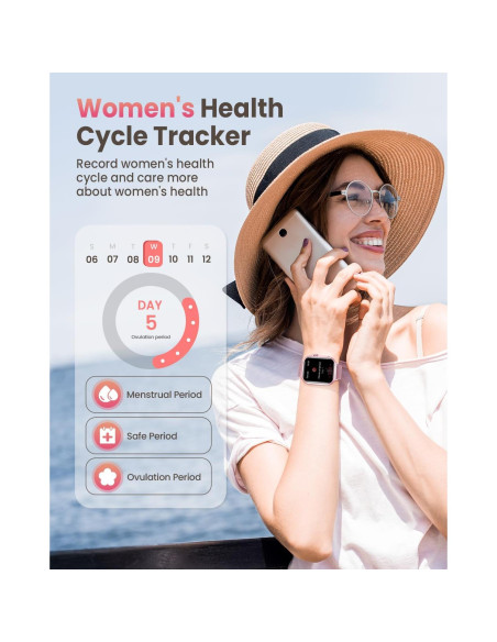 Reloj Inteligente Banlvs G62 1.85" Fitness IP68 Rosa Reloj Inteligente Banlvs G62 1.85" Fitness IP68 Rosa