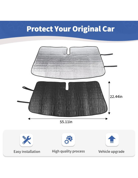 Protector Solar de Parabrisas RT-TCZ para Toyota 4Runner 2010-2023