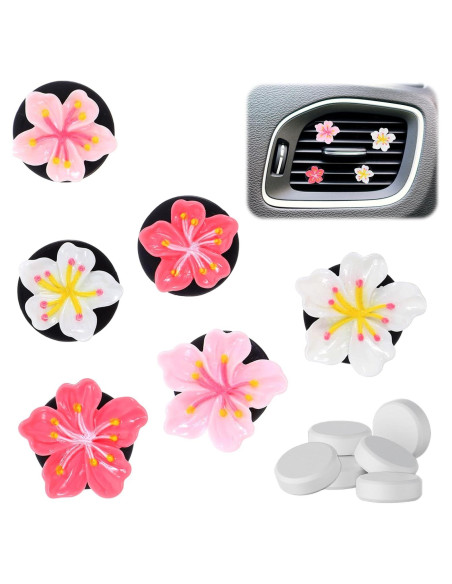 Clips Ambientadores para Auto MBAIYO, 6 Pcs Decorativos