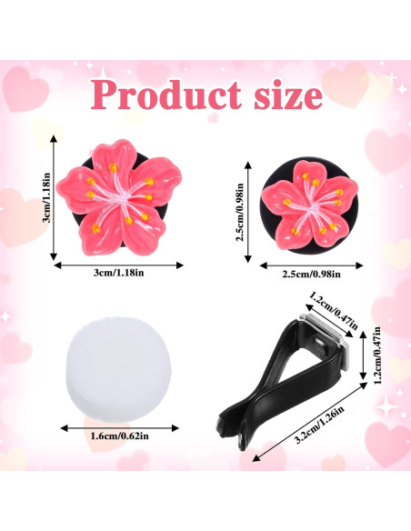 Clips Ambientadores para Auto MBAIYO, 6 Pcs Decorativos