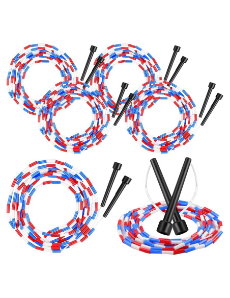 Cuerdas de Saltar Doble Dutch Zubebe 4.8m Multicolor