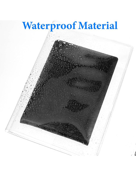 Paquete de 10 fundas de pasaporte transparentes IANFAN