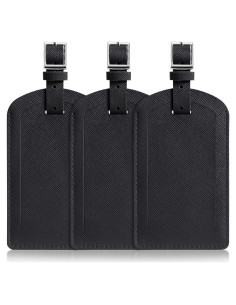 Paquete de 3 Etiquetas de Equipaje Airkit con Protección Privacidad
