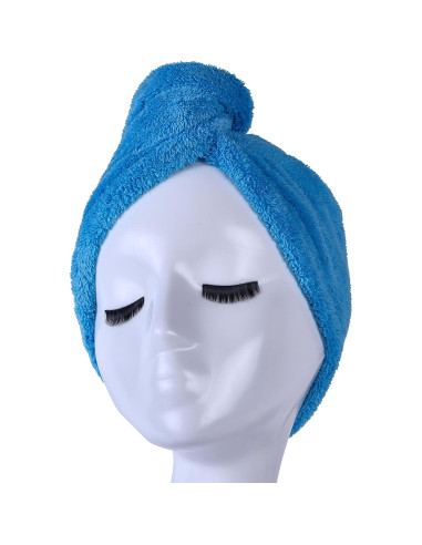Toalla de Pelo Microfibra YYXR Azul - Secado Rápido 68x26 cm