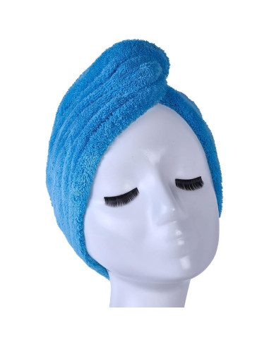 Toalla de Pelo Microfibra YYXR Azul - Secado Rápido 68x26 cm