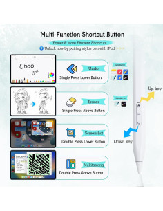 Lápiz Stylus MYSTILUCK para iPad 11 y 10 Gen - Carga Rápida 2