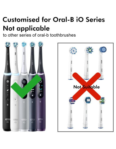 Cubierta de Cabezal de Cepillo Oral-B iO Nincha - 6 Colores