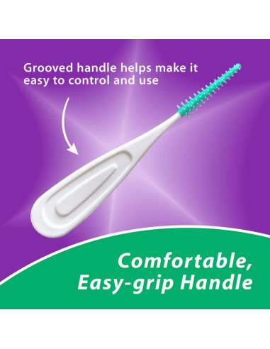 Picks Dentales BrightWorks de Menta, 192 Unidades, Cerdas Suaves