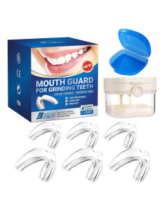 Protector Bucal Nocturno Buluoushen para Bruxismo - 2 Tamaños
