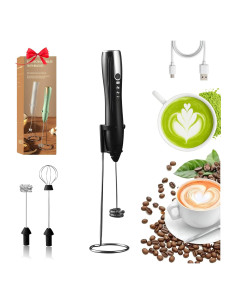 Espumador de Leche Eléctrico Po-Wer HUSE 314 Portátil 238g