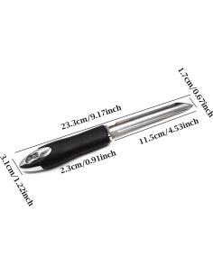 Sacador de Núcleo de Acero Inoxidable Honbay 23.3cm 2