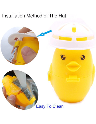 Abre Cáscaras de Huevo Multiusos BANNAFY 5 en 1 con Imán