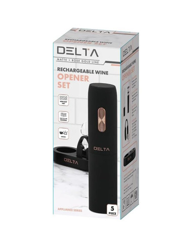 Abridor de Vino Eléctrico Prime Cuisine con Accesorios