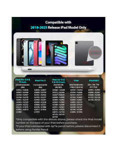 Lápiz Estilográfico Penlike para iPad 10 Gen, Carga Rápida 2