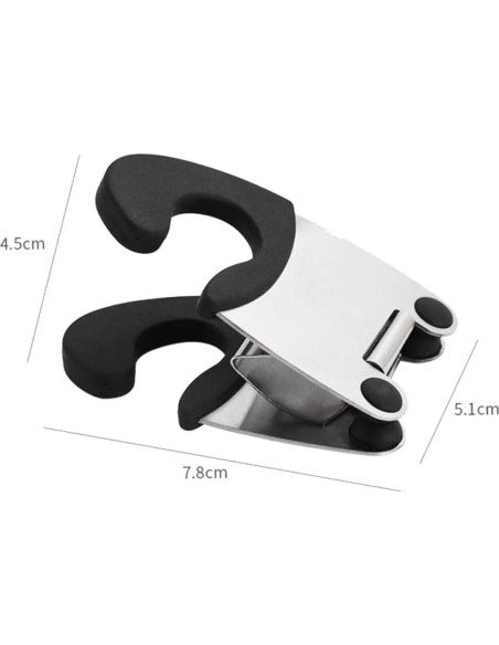 Soporte para Cucharas de Acero Inoxidable Cabilock 2 Pcs