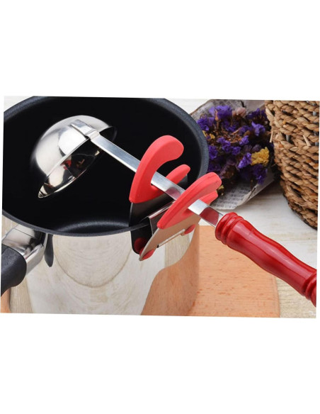 Soporte para Cucharas de Acero Inoxidable Cabilock 2 Pcs