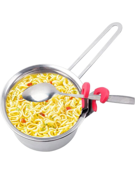 Soporte para Cucharas de Acero Inoxidable Cabilock 2 Pcs