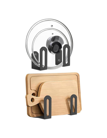 Organizador de Tapas de Olla FUYAHA - 2 Paquetes Ajustables