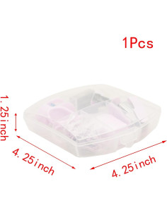 Kit de Suministros de Oficina Lilaly Rosa - Mini Grapadora y Más 2