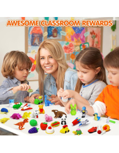 Paquete de 140 Borradores 3D WITALENT para Niños Multicolor 2