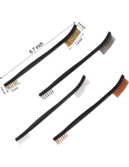 Kit de limpieza de armas Accmor AC4204 - 8 piezas