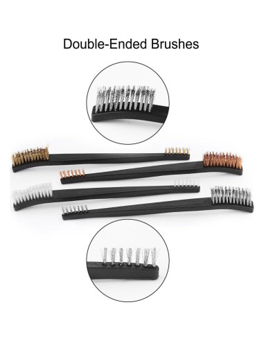 Kit de limpieza de armas Accmor AC4204 - 8 piezas