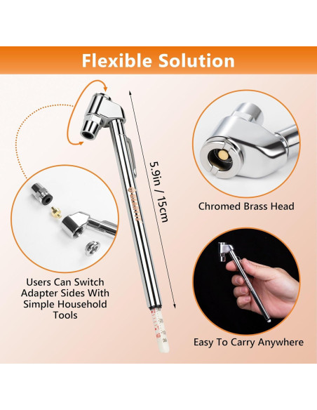 Medidor de Presión de Aire Gearyte para Neumáticos 10-120 PSI Medidor de Presión de Aire Gearyte para Neumáticos 10-120 PSI