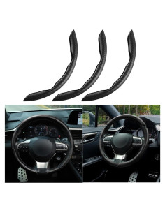 Funda de Volante de Coche Mandark 3PCS Antideslizante 38cm