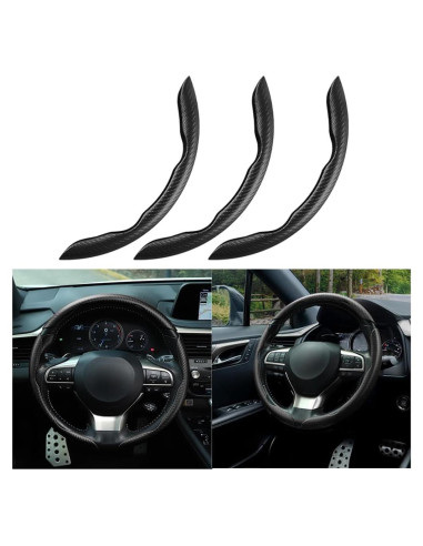 Funda de Volante de Coche Mandark 3PCS Antideslizante 38cm