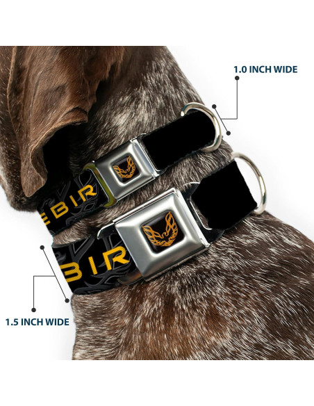 Collar de Perro Buckle-Down Pontiac Firebird 40.64-58.42 cm