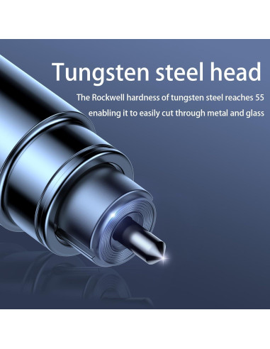 Martillo de Escape 2 en 1 EJYARC LP-Car 001 Negro