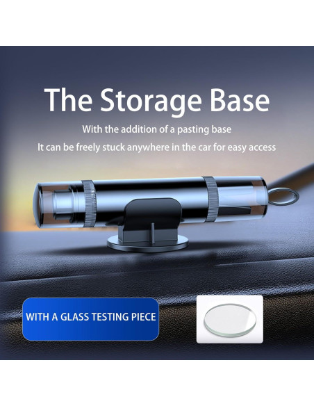 Martillo de Escape 2 en 1 EJYARC LP-Car 001 Negro