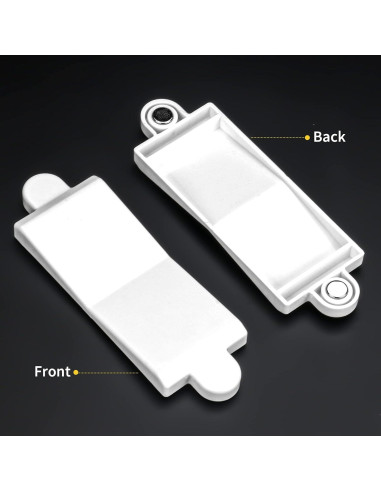 Cubierta de Interruptor de Luz Magnética PSZEZNZ - Blanco