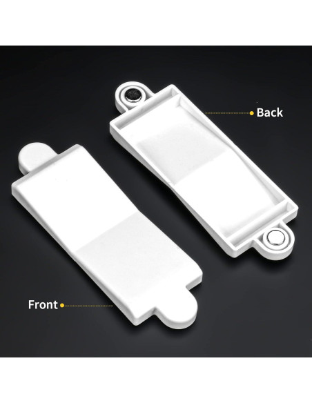 Cubierta de Interruptor de Luz Magnética PSZEZNZ - Blanco