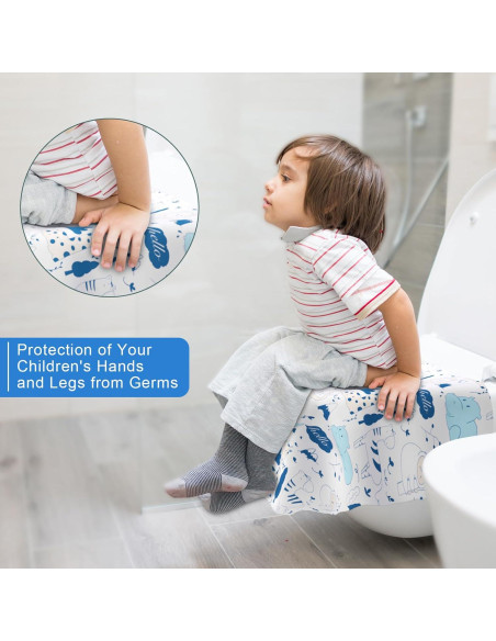 50 Cubiertas de Asiento de Inodoro Desechables Peyazoco - Extra Grandes