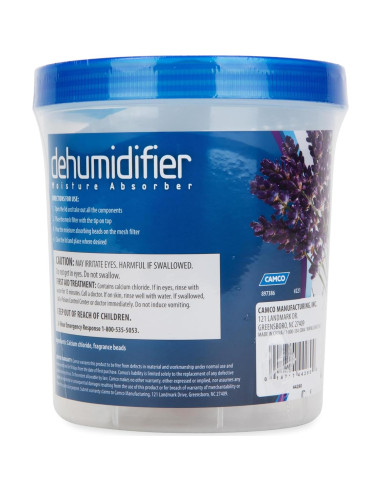 Absorbente de Humedad Camco 44280 - Recargable 297g Aroma Lavanda