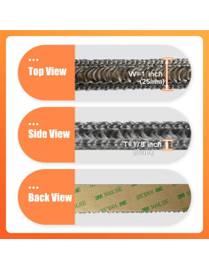 Cinta de Goma Autoadhesiva Protalwell 182.88 cm para Estufa 2