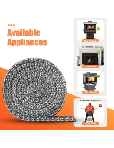 Cinta de Goma Autoadhesiva Protalwell 182.88 cm para Estufa