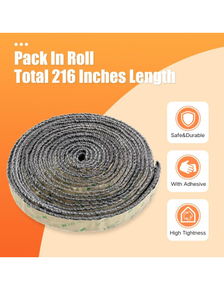 Cinta de Goma Autoadhesiva Protalwell 182.88 cm para Estufa