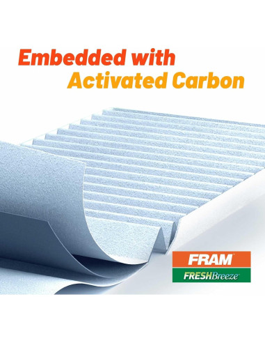 Filtro de Aire de Cabina FRAM Fresh Breeze CF10134 para Honda