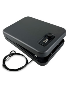 Caja Fuerte Portátil YIYITOOLS para Pistolas con Cerradura