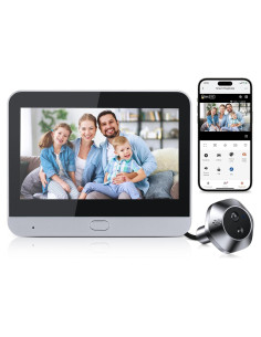 Cámara Timbre Video Inalámbrica HAPYTHDA 1080P HD WiFi